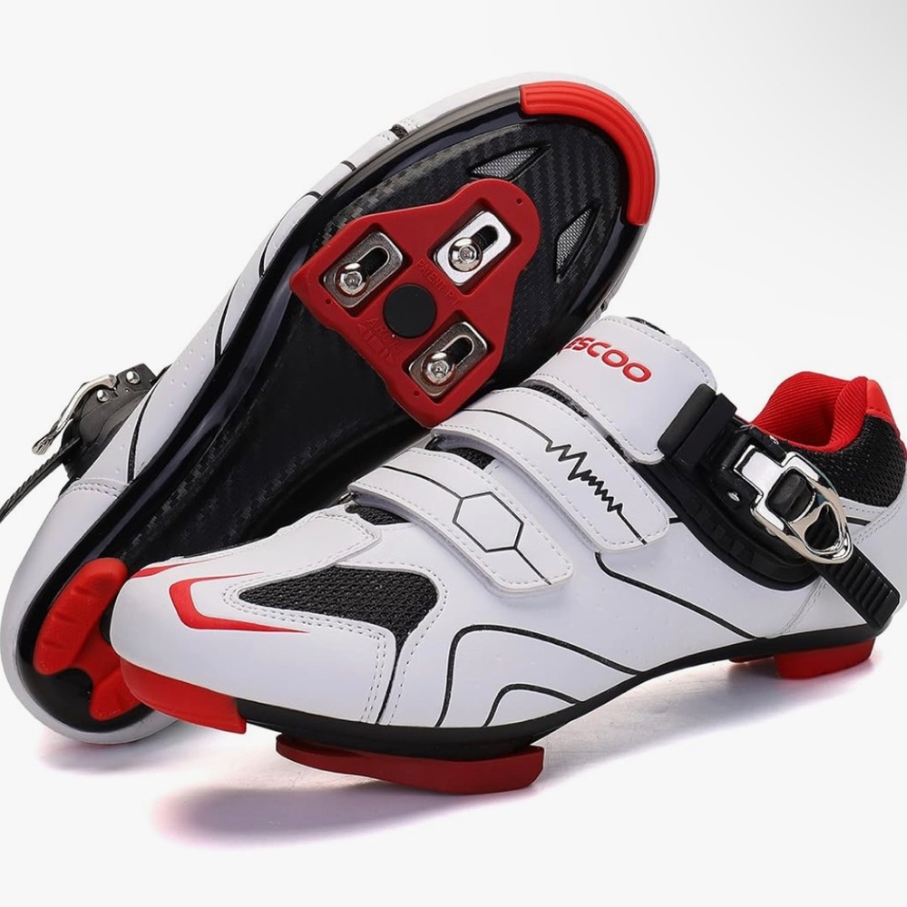 KESCOO Unisex Cycling Shoes Compatible with Pelaton. Size 38 or Women’s 7.